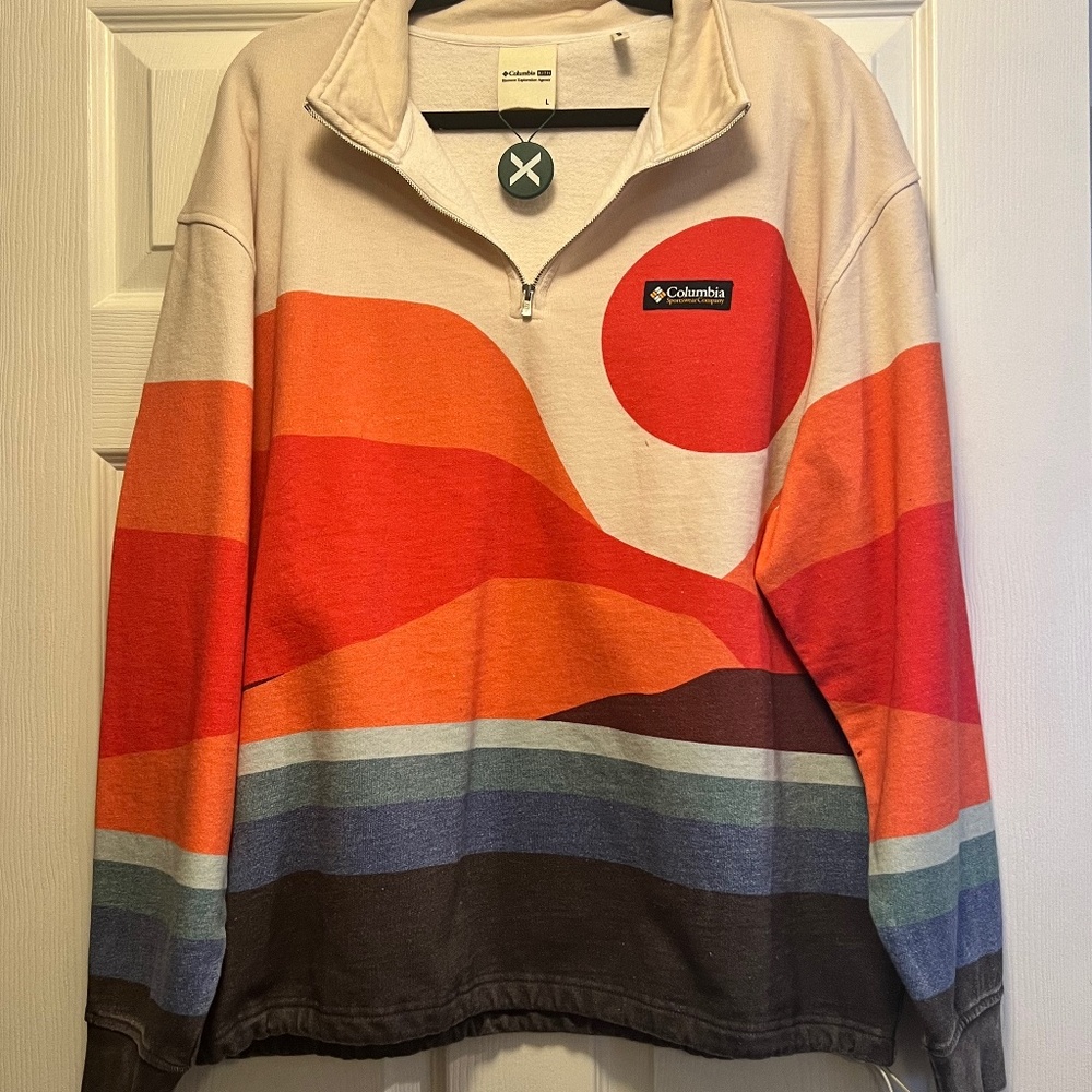 KITH x Columbia Printed Turtleneck Sweatshirt